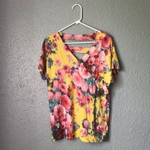 NEW Ee:some Floral Blouse